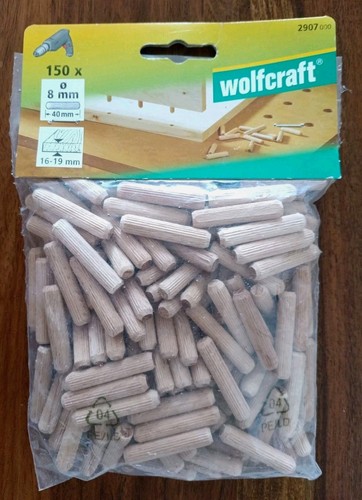 Holzdübel von wolfcraft 150 - von,