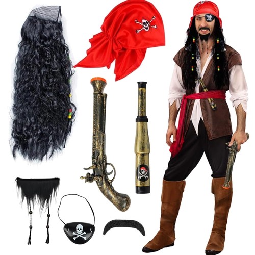 Piratenkostüm erwachsene - piratenkostüm,