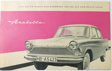 Borgward Arabella 7 Seiten Prospekt To-5303