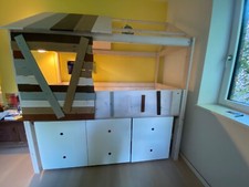 Gut erhaltenes Kinder Lifetime Hochbett 90x200 