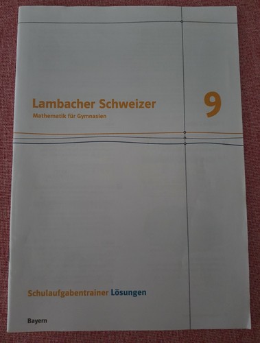 Lambacher schweizer mathematik - lambacher,