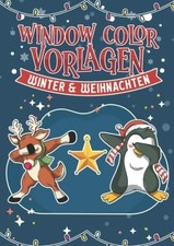 Window Color Vorlagen Weihnachten & Winter | Viele Buch Independently published