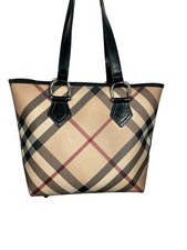 Burberry Vintage Damen Nova Check Handtasche 2000s Y2K Designer