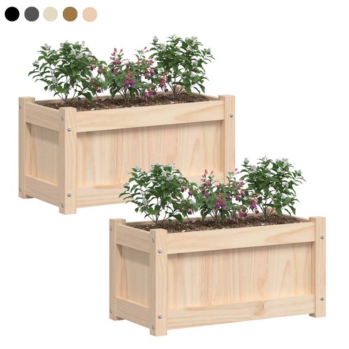 2er set garten pflanzkübel - 1/2er,