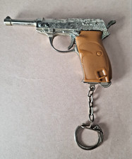 alter Schlüsselanhänger:       Pistole / Colt / Revolver  -    VICTORY