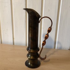 Metallvase Blumenvase mit