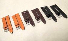 Echt BIO Rindleder *Vintage* Uhrenarmband - 20 auf 18mm - NEU!