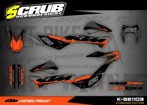 Ktm dekor smc 690 - ktm, 2012