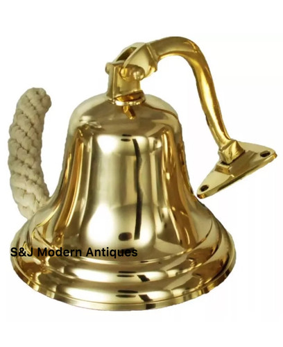 Antike messing wandglocke - antike,
