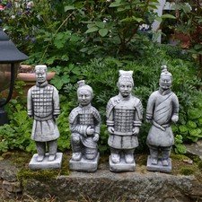 Chinesische terrakotta krieger - chinesische, terrakotta-krieger