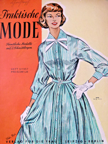 Modeheft praktische mode - modeheft, 1957