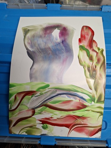 Original enkaustik kunst - original,