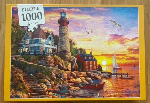 Puzzle 1000 teile leuchtturm - puzzle,