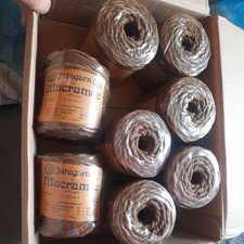 Makramee Jute-Garn 8 x 62 m 3,5 mm Macramee