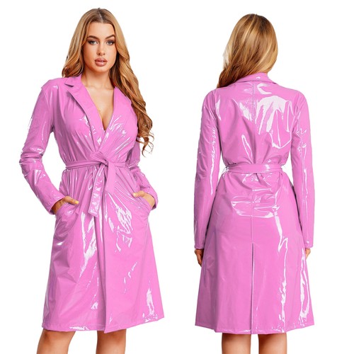 Frauen nass look lackleder - nass-look,