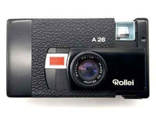 Rollei A26 Sucherkamera mit Sonnar 40mm 1:3.5 126er Film Kompaktkamera