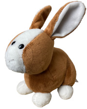 NICI Hase Kaninchen 16cm Höhe Häschen Braun Weiß Plüschtier Kuscheltier Tier