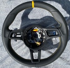 PORSCHE 991 GT2 GT3 RS 981 982 GT3 997 Lenkrad steering wheel Paddles Perforated