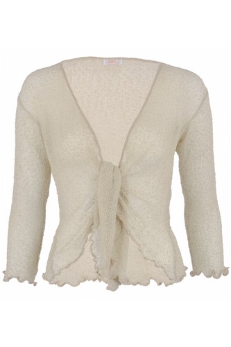 Damen netzjäckchen bolero 4 - bolero, 3/4
