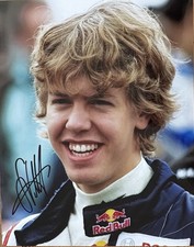 Sebastian Vettel signiert