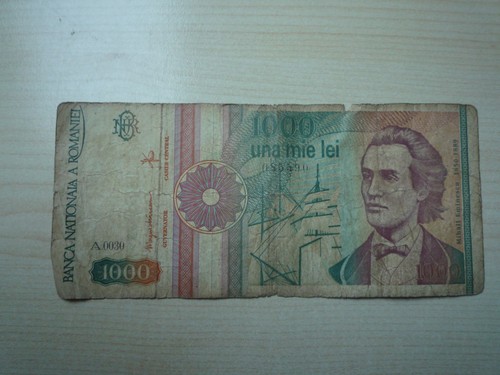 Rumänien 1000 lei - rumänien,