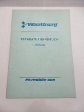 Wartburg 353 Reparaturanleitung Reparaturhandbuch (Beilage) DDR