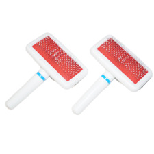 2x Fellbürste Entfilzungskamm