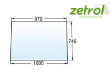 Frontscheibe Glas für