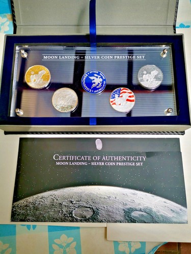 Moon landing siver - moon,