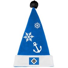 HSV Weihnachtsmütze Hamburger SV Nikolausmütze Mütze Weihnachtsmann Fanartikel
