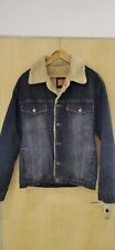 PICALDI Jeans Jeansfelljacke Größe L/M Warme Winterjacke