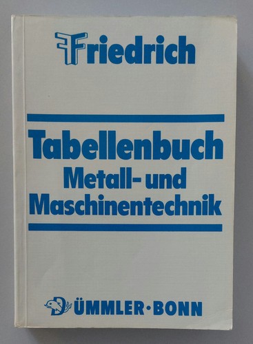 Tabellenbuch friedrich - tabellenbuch,