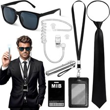 Agent Kostüm Herren Damen –