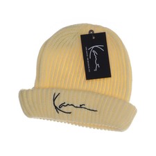 Karl Kani, Beanie-Mütze, Größe: 36, Acryl, Gelb, Damen -tGB