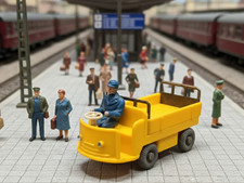 Wiking Elektrokarren gelb  BP