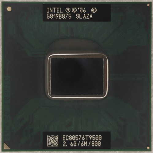 Intel core duo - intel, t9500