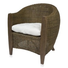 Sessel Korbsessel Rattansessel Chefsessel Relaxsessel Bari Palmskin