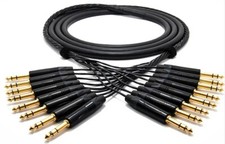 Mogami 2932 8 Multicore Analog Kabel Neutrik Gold 6,3mm TRS klinke 2 meter