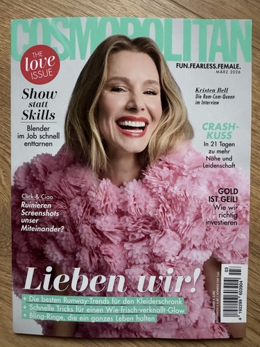 Zeitschrift cosmopolitan märz - zeitschrift,
