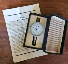 Hahn & Kolb Präzisions-Messuhr Zeigermessuhr Genauigkeitsmessung