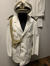 Originale BW Marineuniform Kapitänleutnant Kapitän Gr 52 Weiß Bundesmarine. Top
