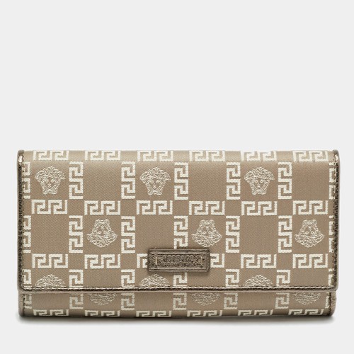 Versace metallic beige medusa - versace,