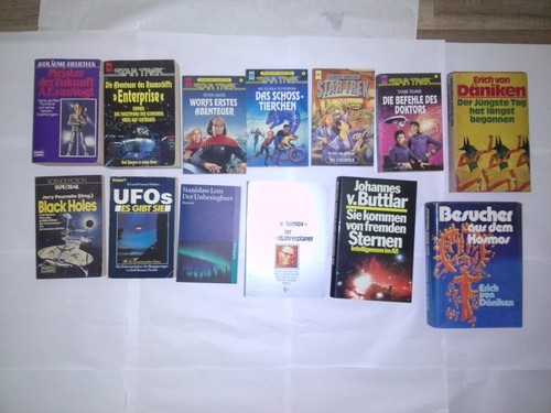 Sci ufo buchpaket 13x - sci-fi, &
