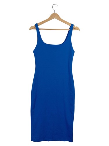 Zara damen trägerkleid blau - trägerkleid,