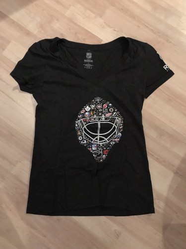 Nhl fanshirt grau large damen - nhl,
