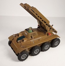 Joustra Blechspielzeug, Panzer, Raketenwerfer 174509, DEFEKT, ERSATZTEIL, #AG629
