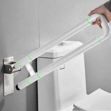 200KG WC Toilette Stützklappgriff Behinderte Aufstehhilfe Edelstahl Haltegriff