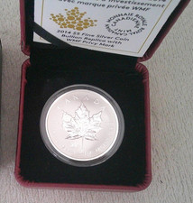 Maple Leaf  1 OZ ,  2014  