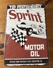 Blechschild Auto PKW Garage