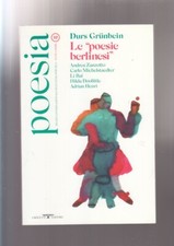 Durs Grunbein LE POESIE